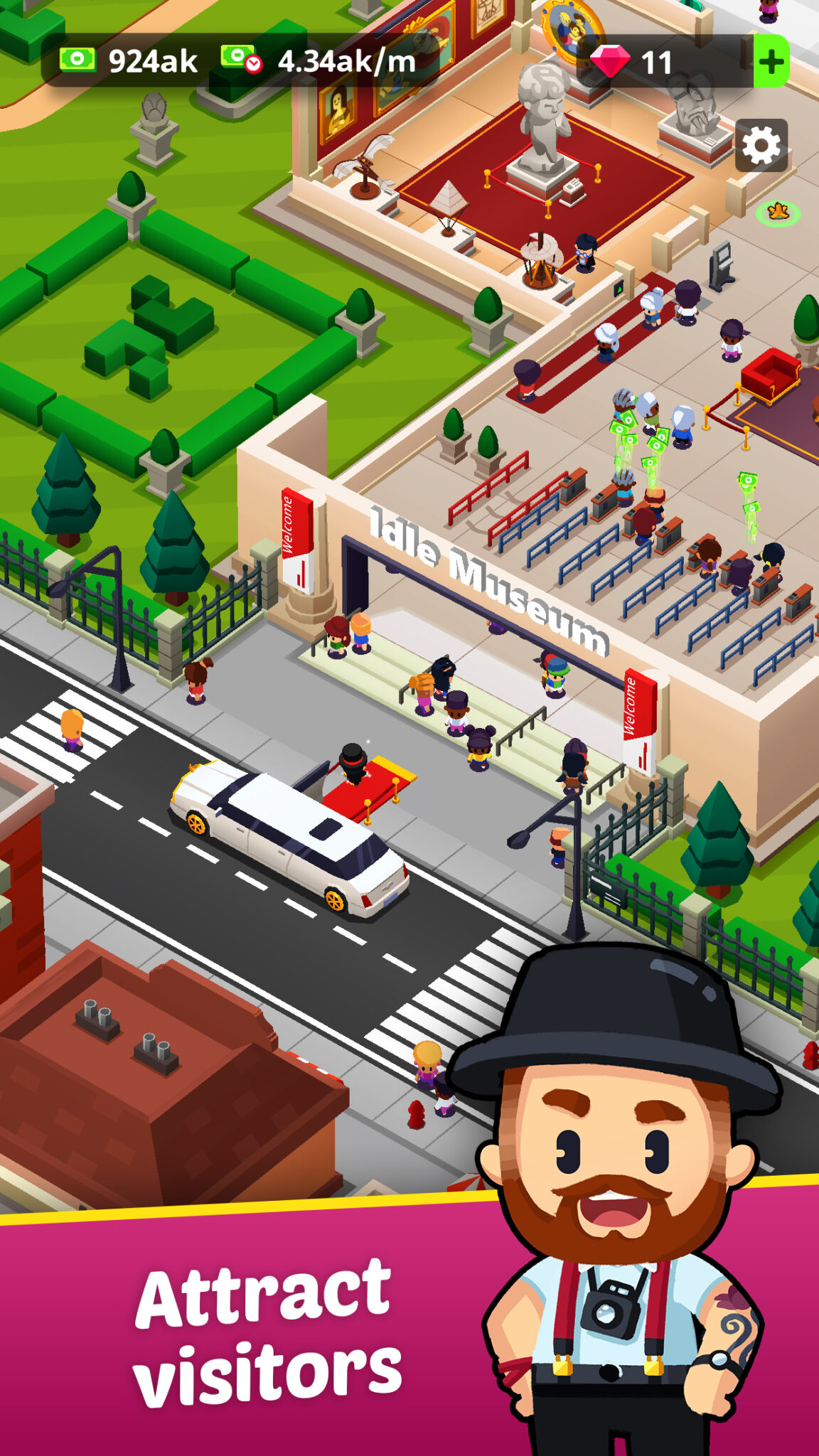 Idle Museum screenshot 4