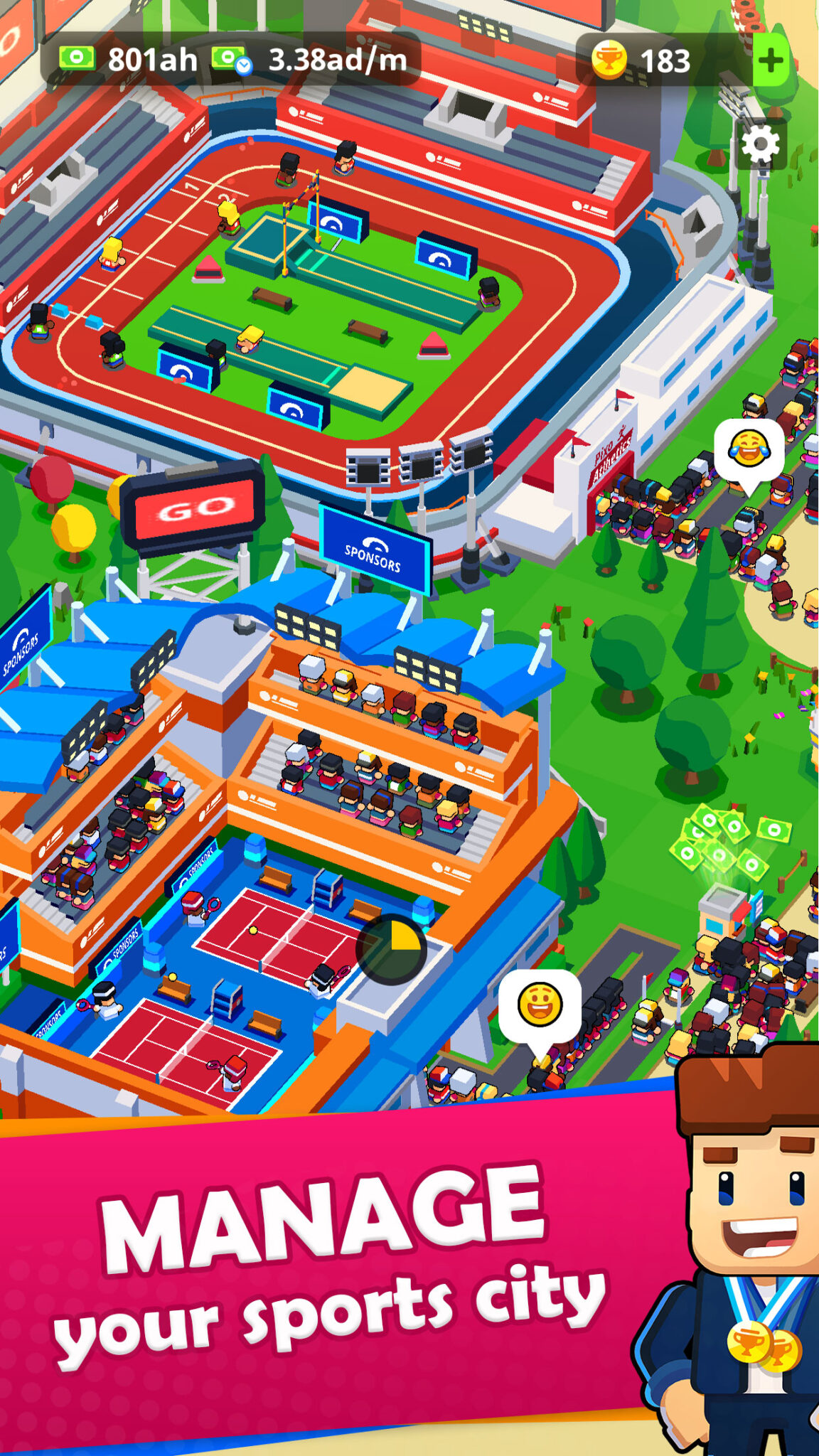 Sports City screenshot 1
